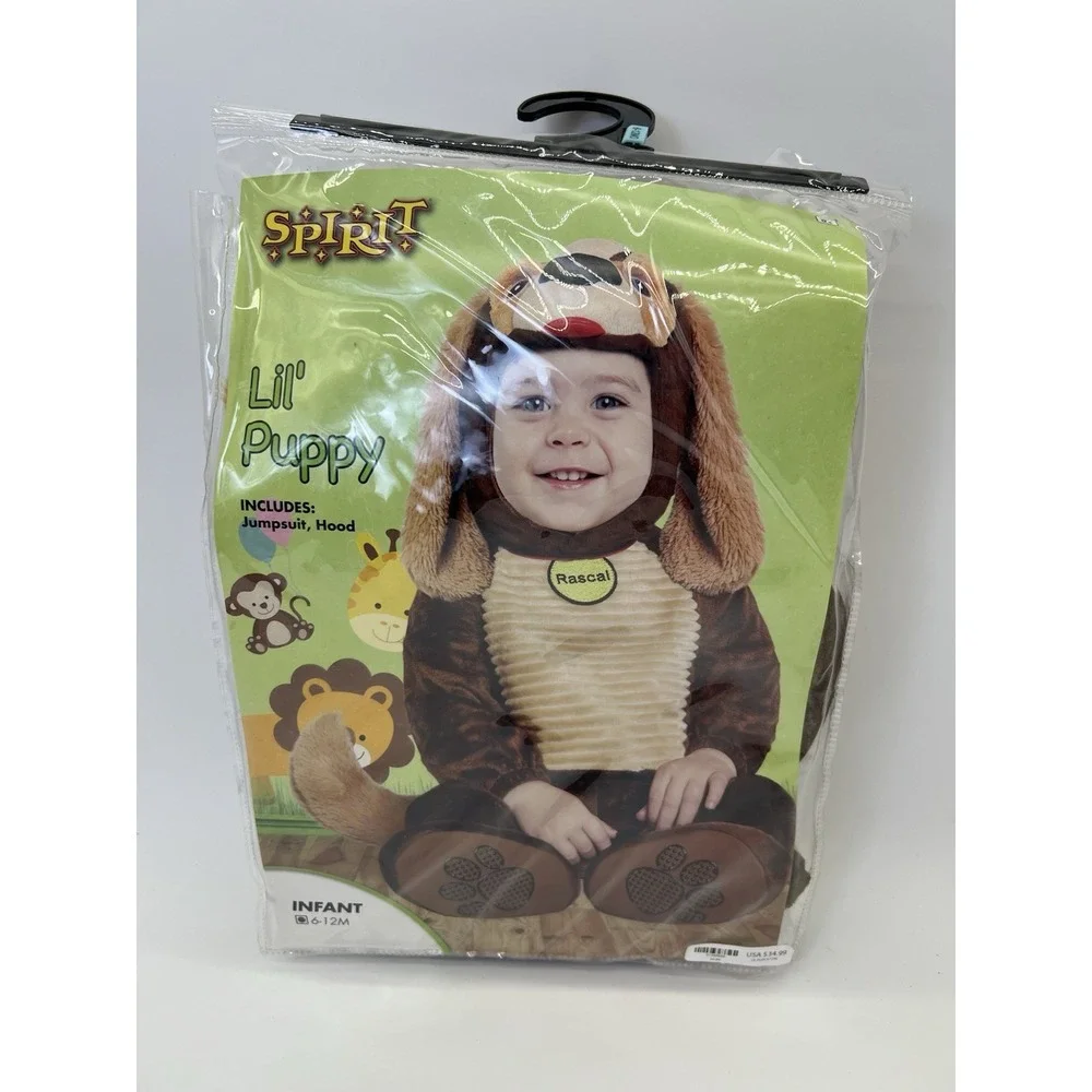 Spirit New Halloween Costume‎ Infant 12-18 Months Precious Pup/Dog